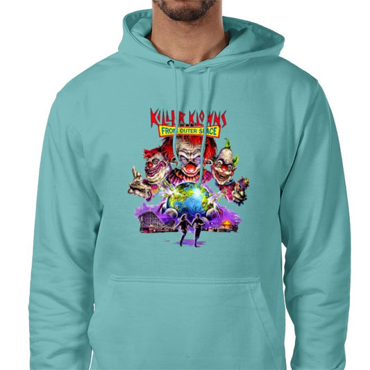 Killer Klowns From Outer Space - Theme 4 Pocket Hoodie