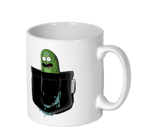 Rick & Morty - Pickle Rick Pocket Mug