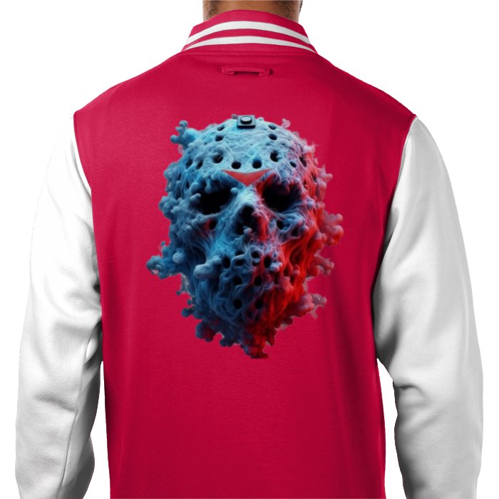Friday 13th - Smoke Mask Varsity Jacket