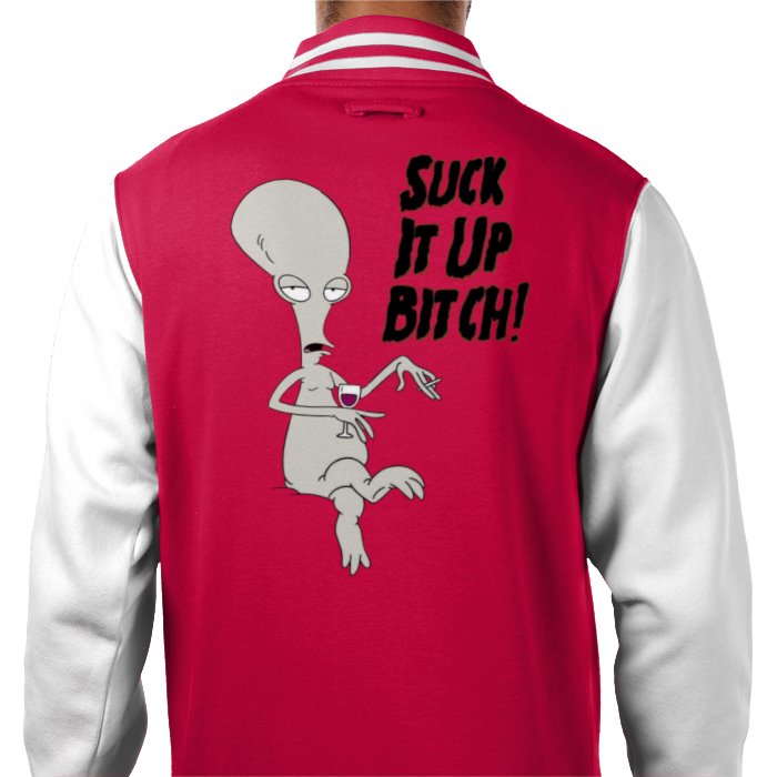 American Dad - Suck It Up B***H Varsity Jacket