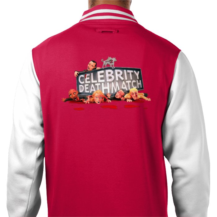 Celebrity Deathmatch - Theme Varsity Jacket