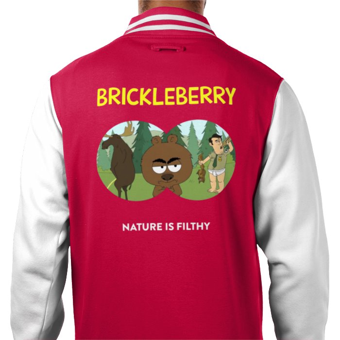 Brickleberry - Nature Is Filthy Varsity Jacket