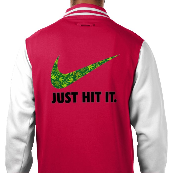 Just Hit It Varsity Jacket