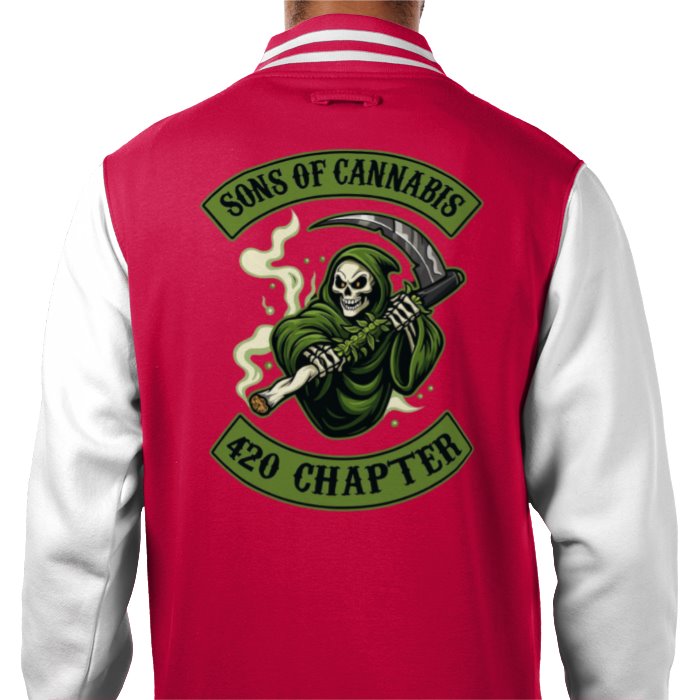 Sons Of Cannabis Varsity Jacket