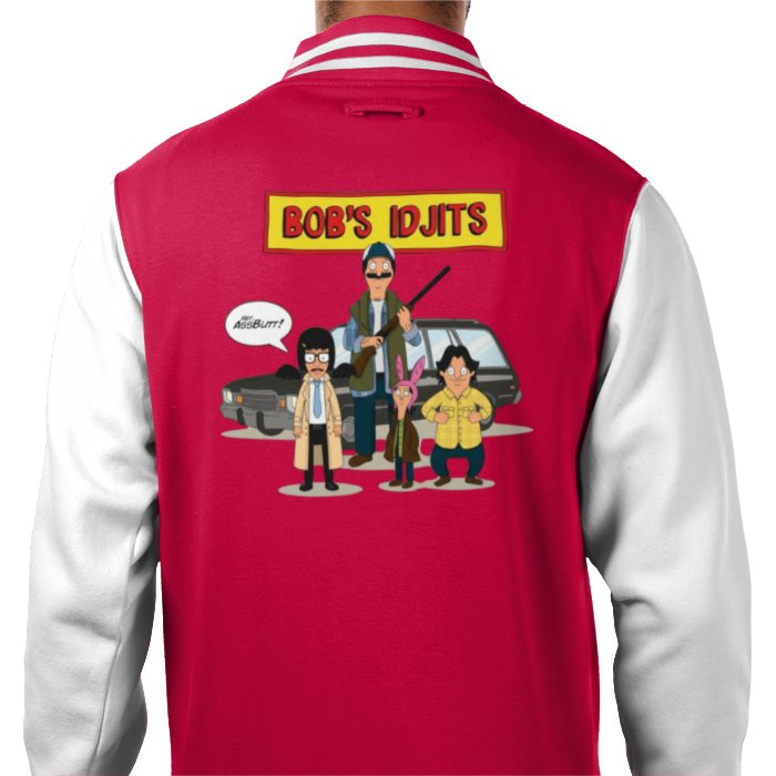 Bobs Burgers x Supernatural - Bobs Idjits Varsity Jacket