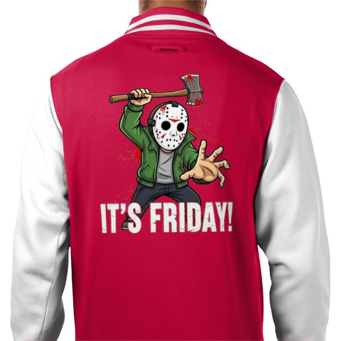 Friday 13th - Its Friday Varsity Jacket