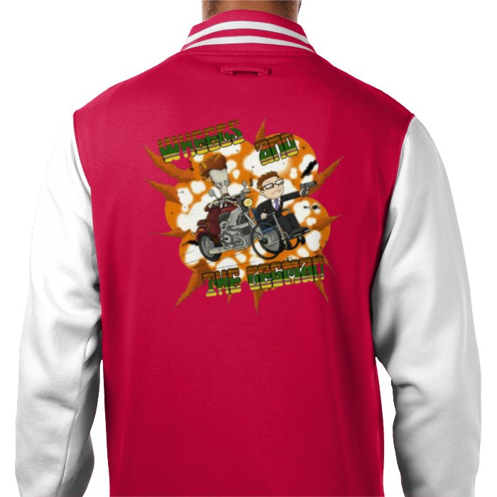 American Dad - Wheels & The Leg Man Varsity Jacket