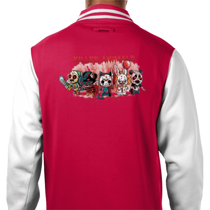 Killer Animals Theme Varsity Jacket