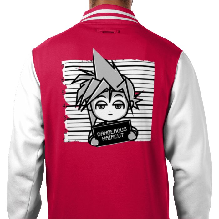 Final Fantasy 7 - Dangerous Hair Cut Varsity Jacket
