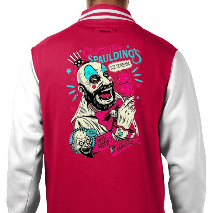 Captain Spaulding Ice Cream Varsity Jacket