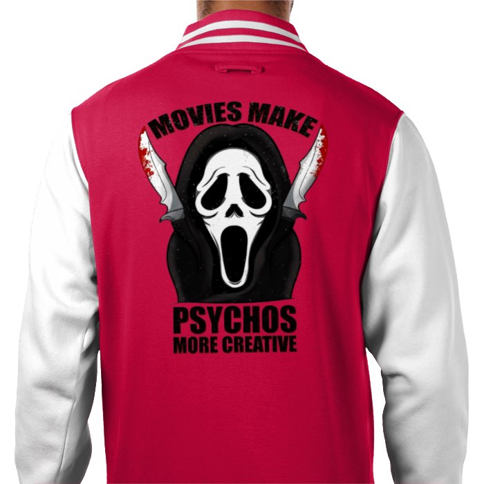 Scream - Creative Psycho Varsity Jacket