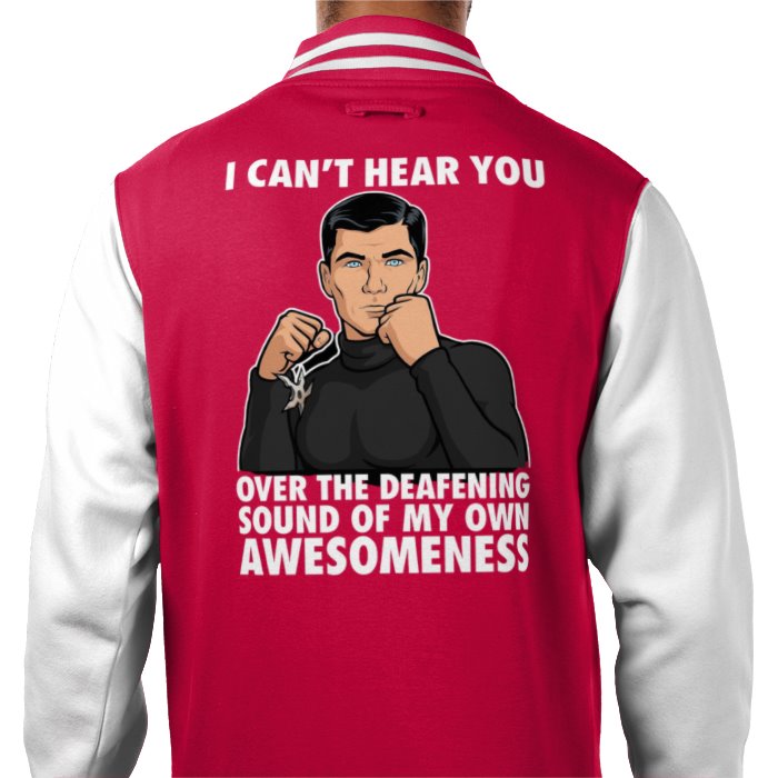 Archer - I Cant Hear You Varsity Jacket