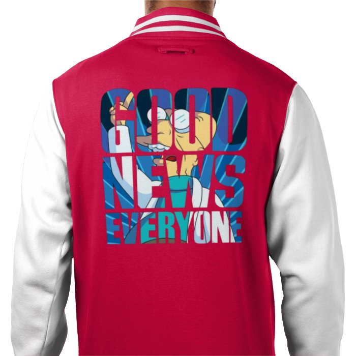 Futurama - Good News Everyone Varsity Jacket