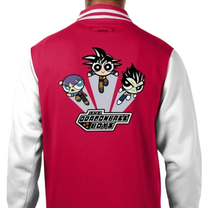 Dragonball Z & Power Puff Girls - Dragonball Boys Varsity Jacket