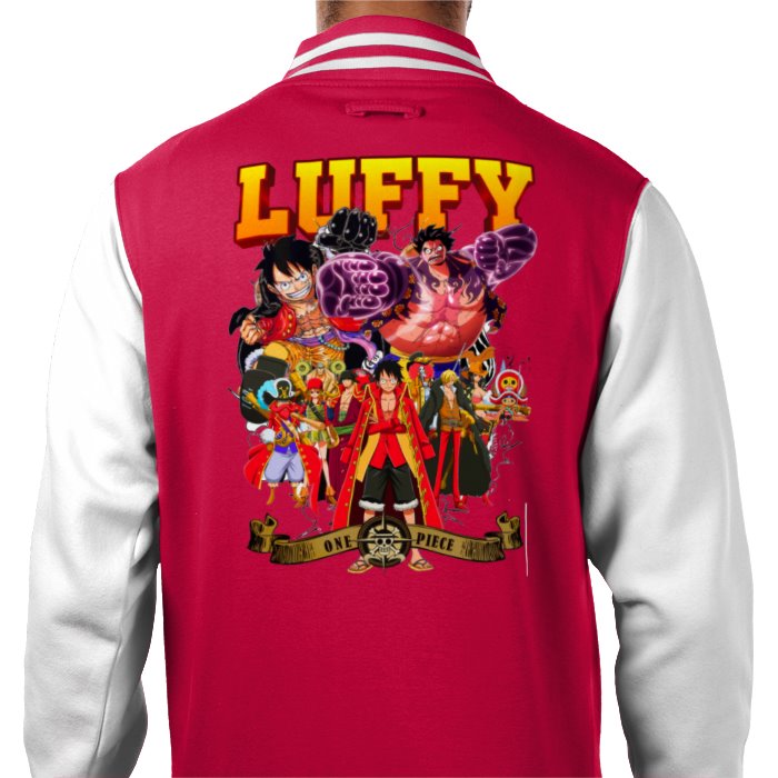 One Piece - Luffy Theme 1 Varsity Jacket