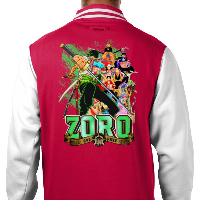 One Piece - Zorro Theme 3 Varsity Jacket