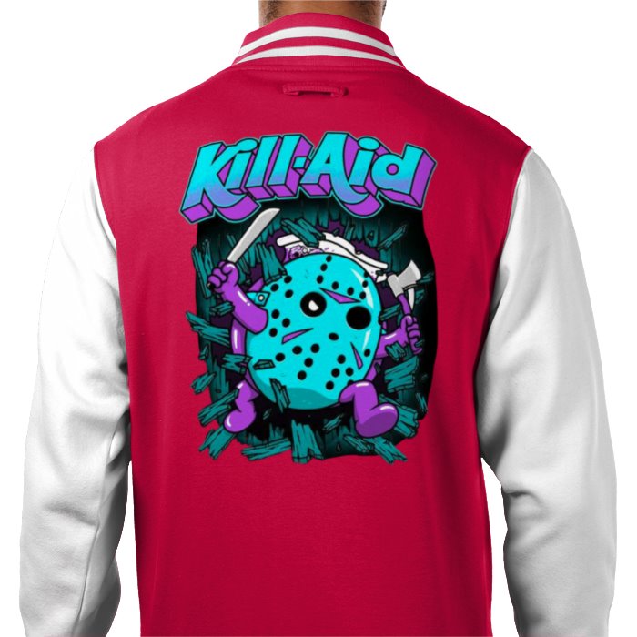 Kool Aid & Friday 13th Parody - Kill Aid Varsity Jacket