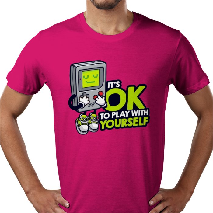 Game Boy — It's OK To Play With Yourself T-Shirt