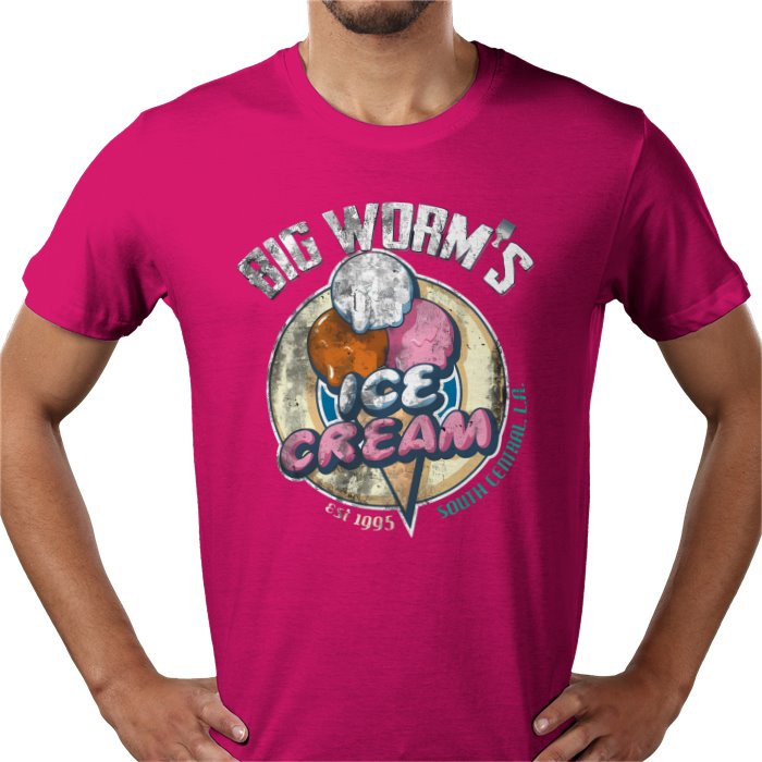 Friday - Big Worms Ice Cream T-Shirt