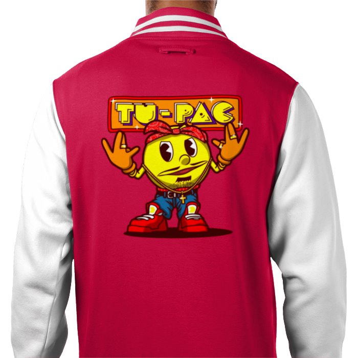 Pac Man & Tupac - Tu-Pac Varsity Jacket