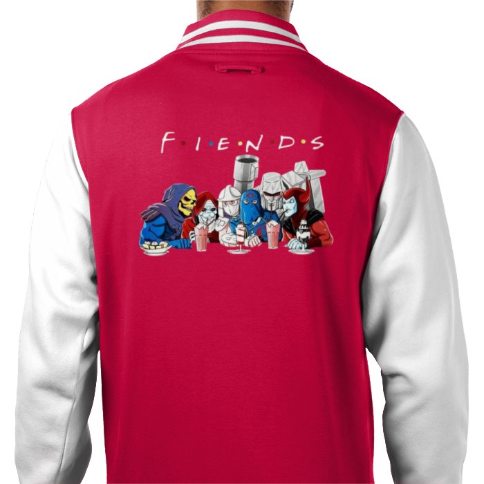 Cartoon Mashup & F.R.I.E.N.D.S - The F.I.E.N.D.S Varsity Jacket