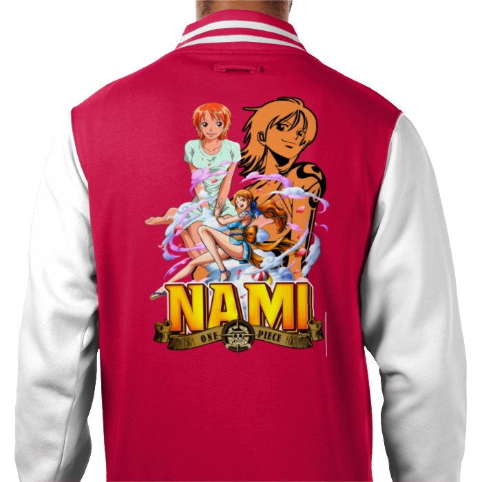 One Piece - Nami Theme 4 Varsity Jacket