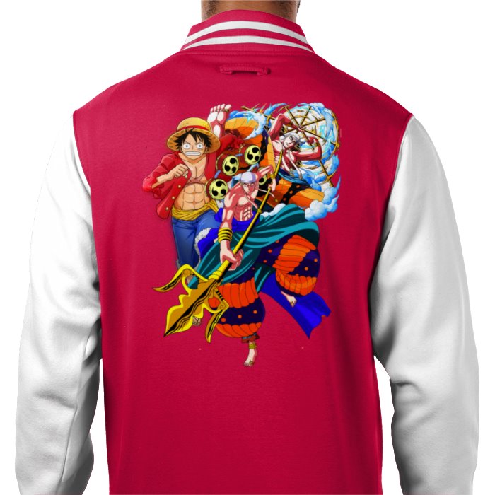 One Piece - Collage 2 Varsity Jacket