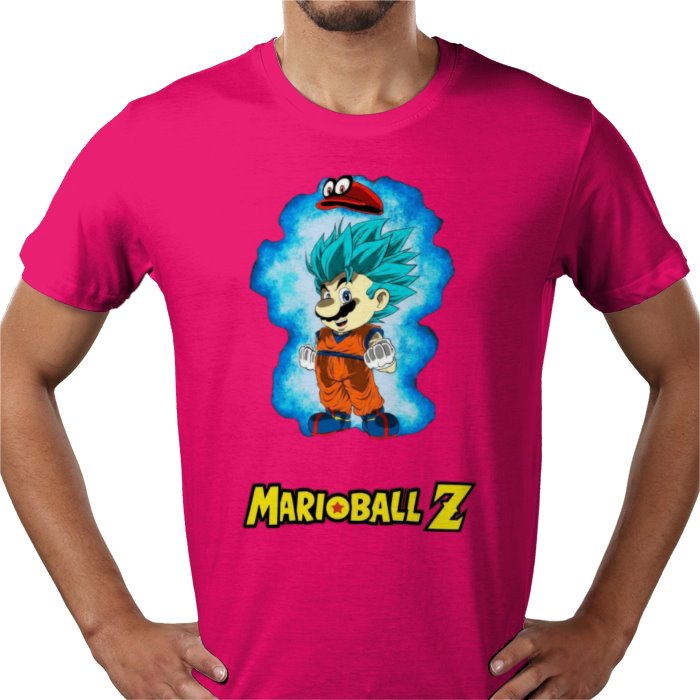 Super Mario x Dragonball Z - Super Saiyan Mario T-shirt
