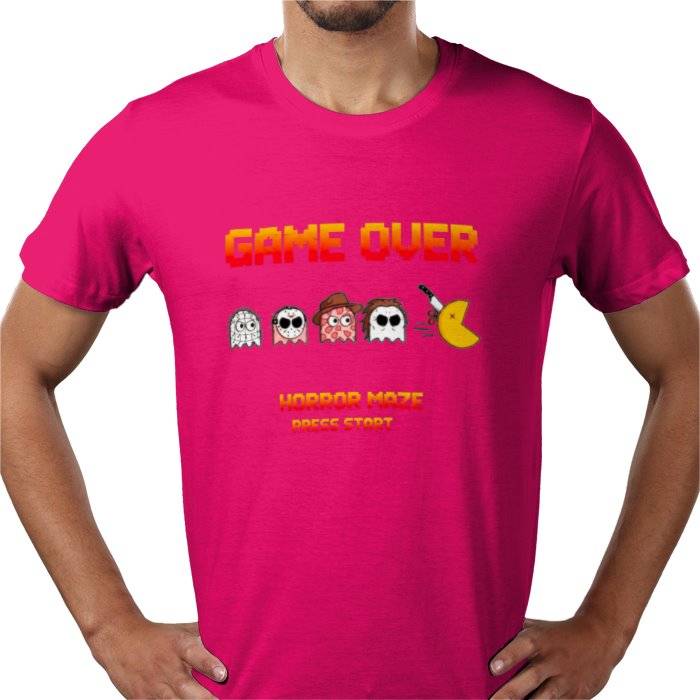 Pacman x Horror Movies - Horror Mashup T-shirt