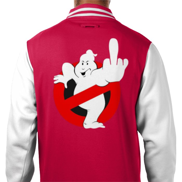 Ghostbusters - Rude Logo Varsity Jacket