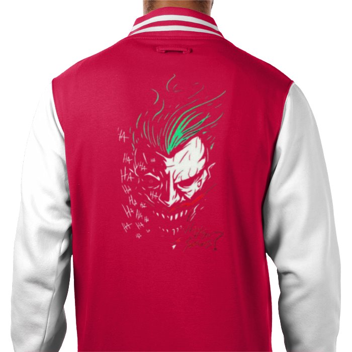 Batman - Joker's Why So Serious Varsity Jacket