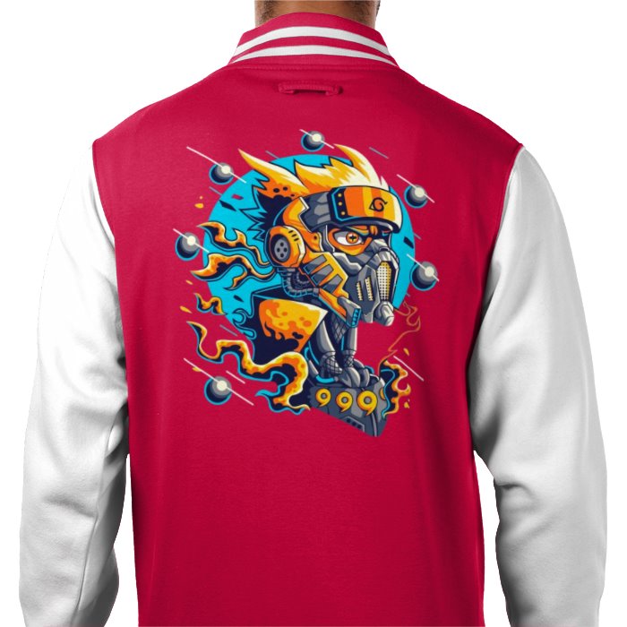 Naruto - Cyber Naruto Varsity Jacket