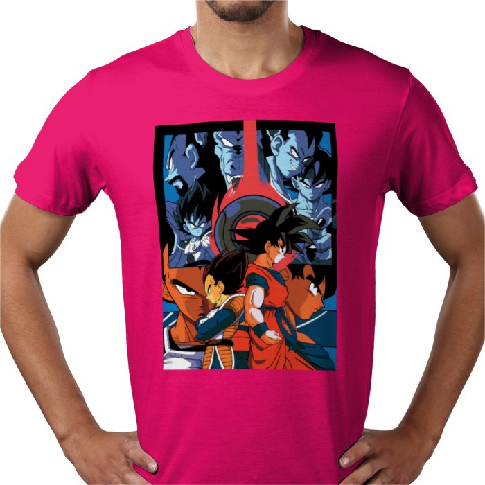 Dragonball Z - Saiyan Theme 3 T-shirt