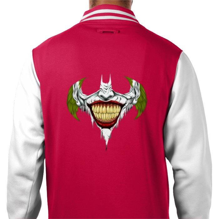 Batman - Joker's Grin Varsity Jacket