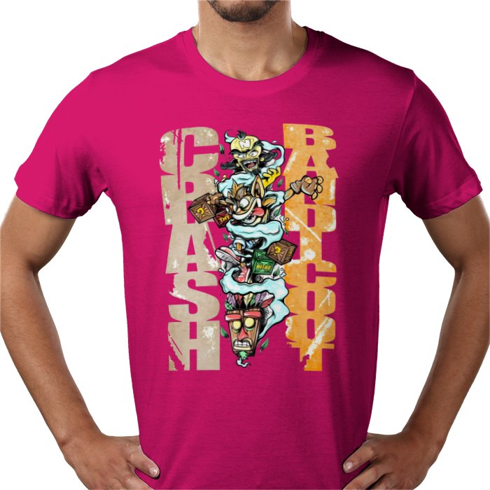 Crash Bandicoot Theme T-Shirt