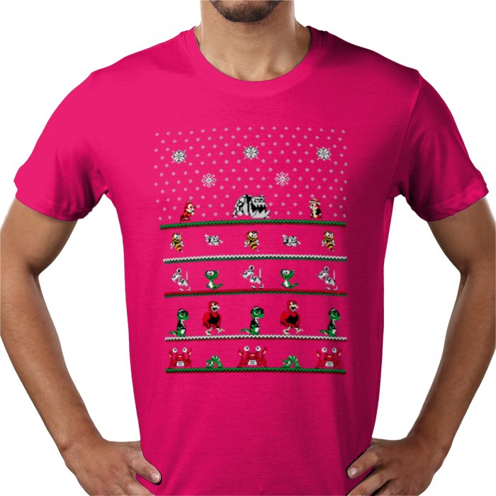 Ugly Jumper Style - Chip n Dale Christmas T Shirt