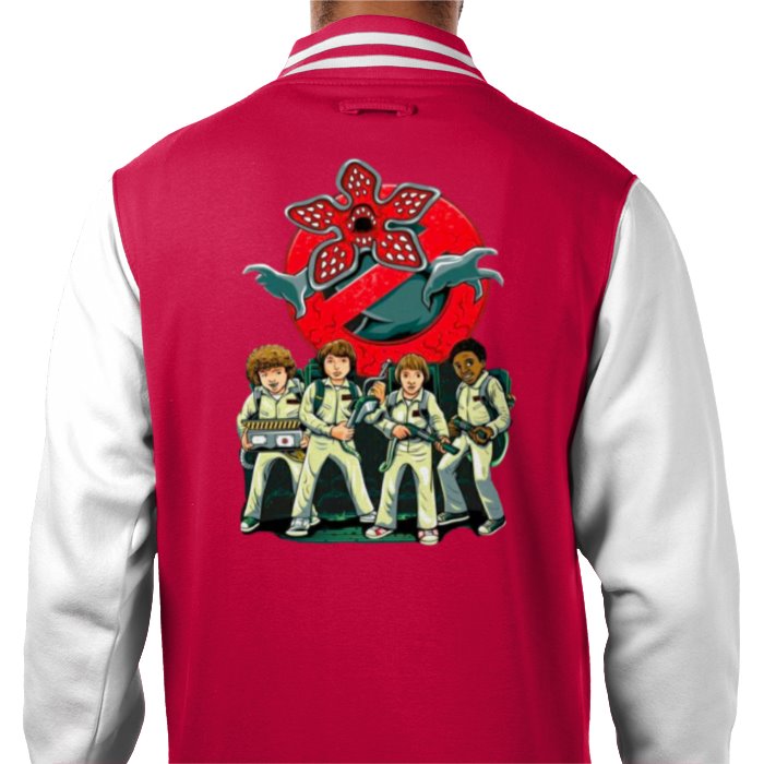 Stranger Things & Ghostbusters - Stranger Busters Varsity Jacket