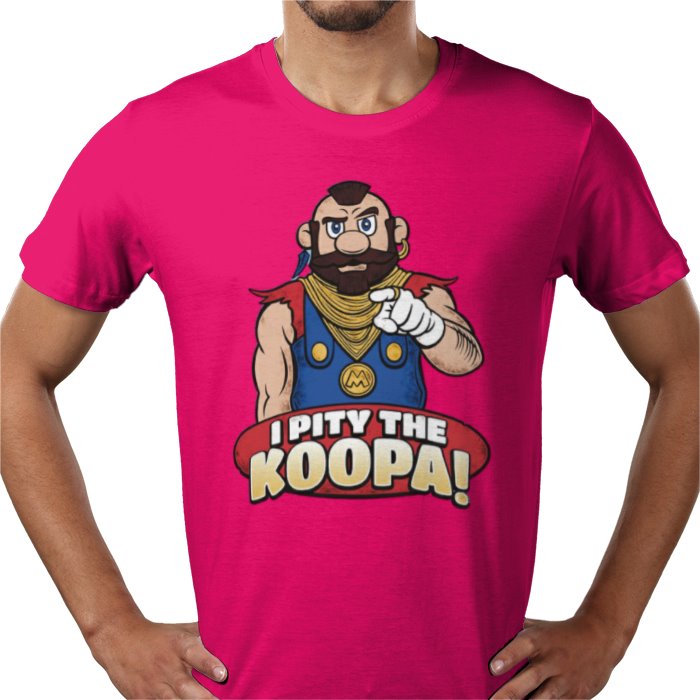 Super Mario x The A Team - I Pity The Koopa T-shirt
