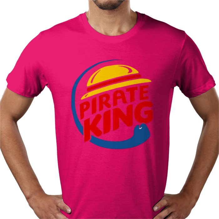 One Piece & Burger King - Pirate King T-shirt