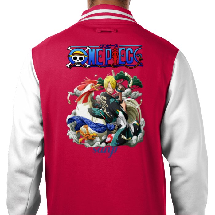 One Piece - Sanji Theme 2 Varsity Jacket