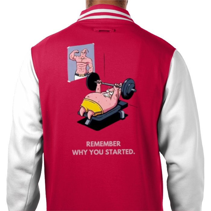 Dragon Ball Z - Why You Started Varsity Jacket