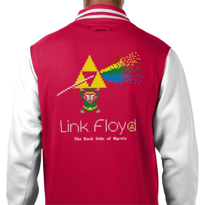 The Legend Of Zelda & Pink Floyd - Link Floyd Varsity Jacket