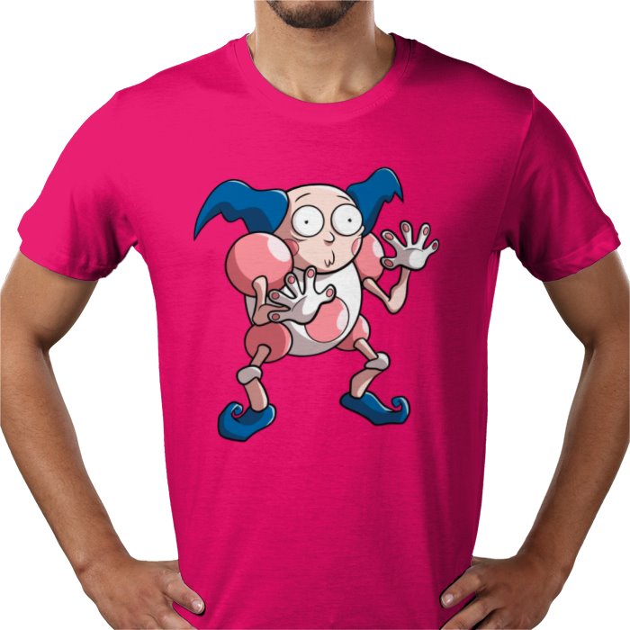 Rick & Morty & Pokémon - Mr Mime T-shirt