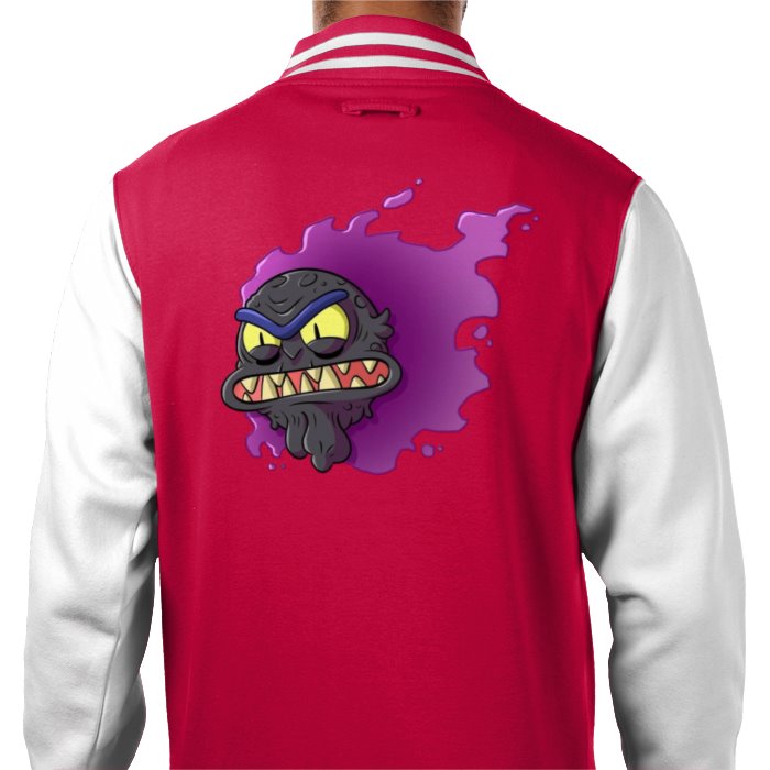 Rick & Morty & Pokémon - Ghastly Varsity Jacket