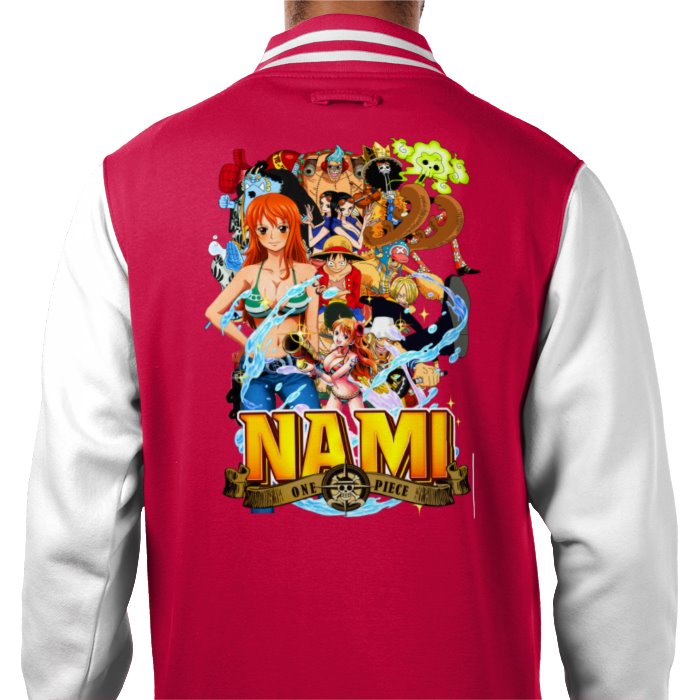 One Piece - Nami Theme 2 Varsity Jacket