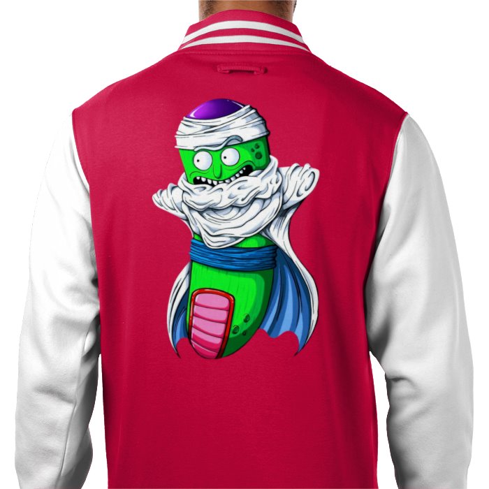 Rick & Morty & Dragonball Z - Piccallo Rick Varsity Jacket