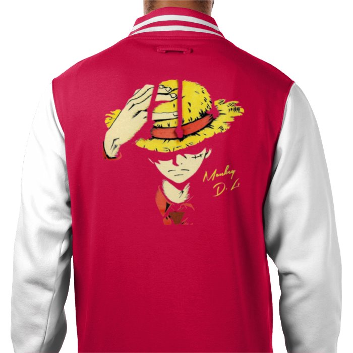 One Piece - Luffy Theme 7 Varsity Jacket