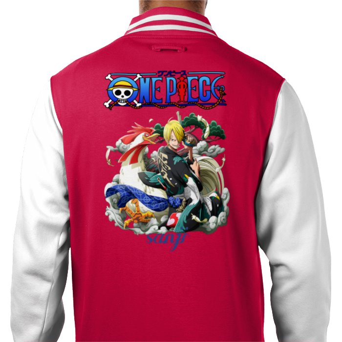 One Piece - Sanji Theme 1 Varsity Jacket