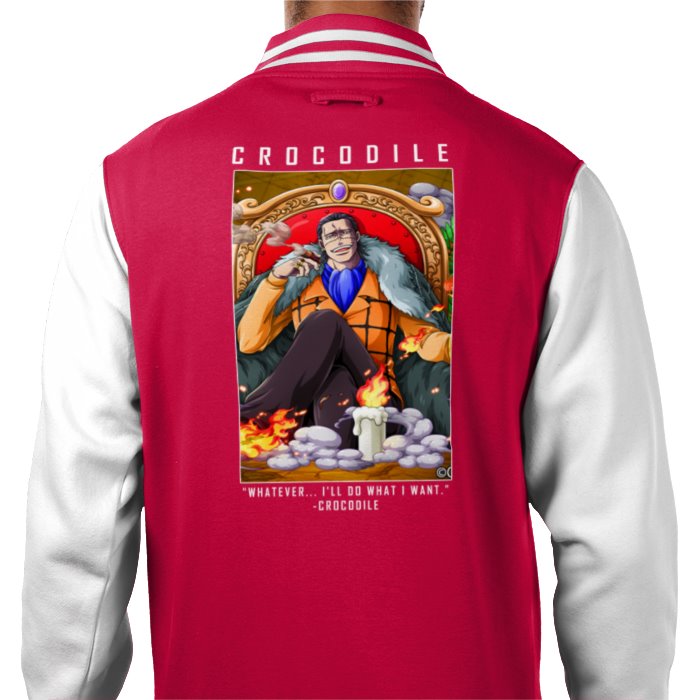 One Piece - Crocodile Theme 1 Varsity Jacket