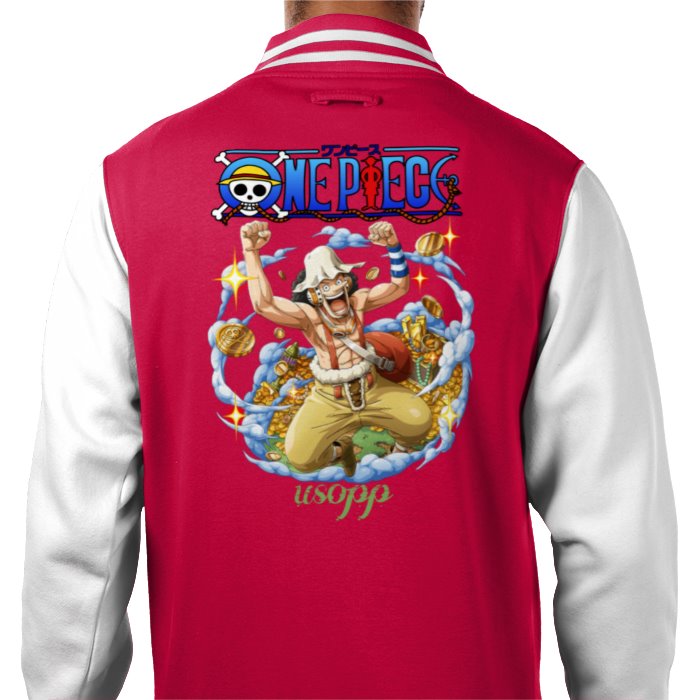 One Piece - Usopp Theme 2 Varsity Jacket